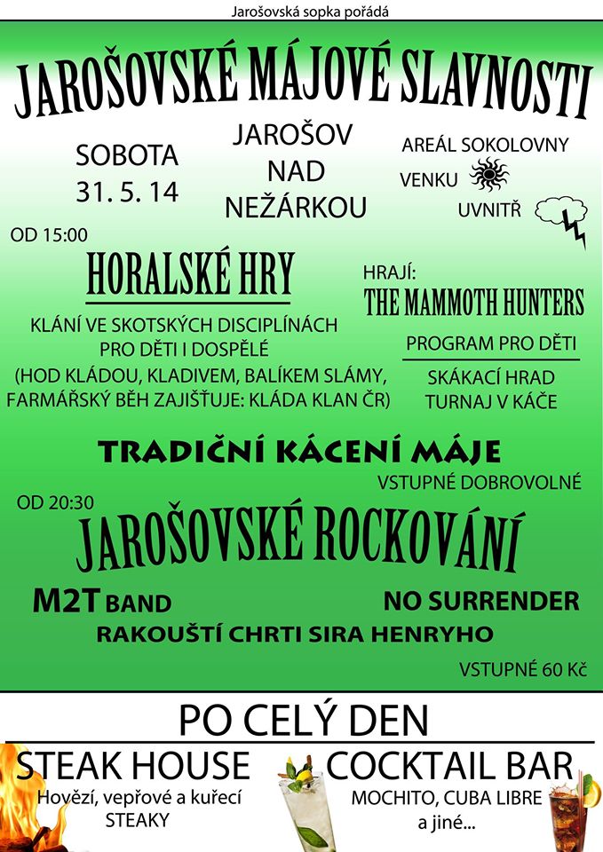 Jarošovské Májové Slavnosti 2014