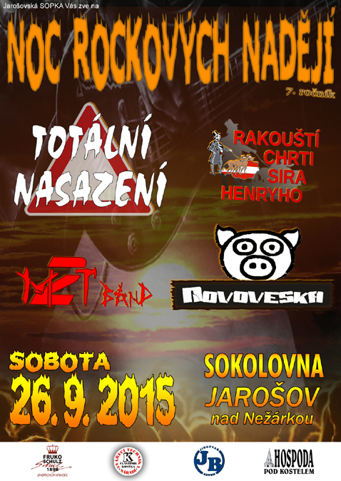 Noc Rockových Nadějí 2015